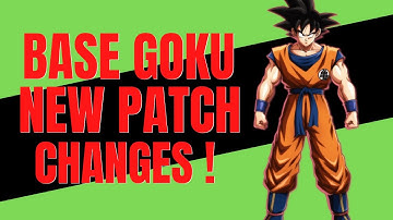 DBFZ New Patch Changes (v1.31) - Base Goku