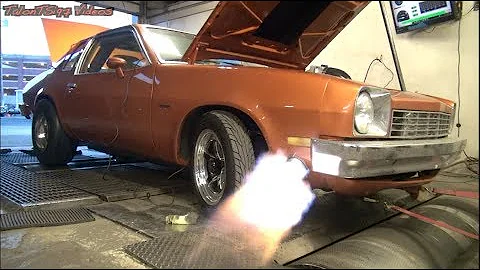 600hp LSx Turbo Chevy Monza Dyno | SBE 5.3L 80mm Turbo |