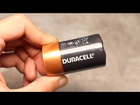 Какая емкость у больших батареек формата D?
