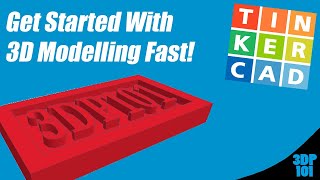 3D Model for Free with Tinkercad! | Tinkercad Tutorial for beginners
