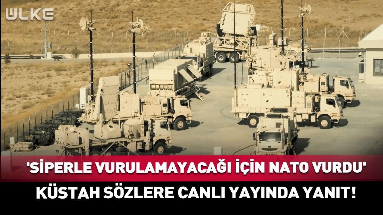 'SİPER İran Füzesini Vuramayacağı İçin NATO Vurdu' Küstah Sözlere Canlı Yayında Net Yanıt #haber