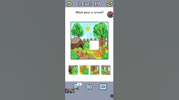 Brain Crack Which piece is correct? Level 19 #shorts