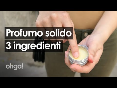 Video: Profumo Solido Fai Da Te: Creare Un Profumo Personale