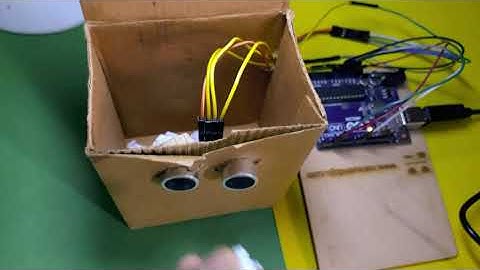 Learn👨‍💻 to Create your own Smart Dustbin using Arduino Tinker Kit ♾