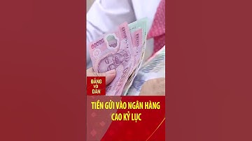 Tiền gửi vào ngân hàng cao kỷ lục | Đảng với Dân #shorts