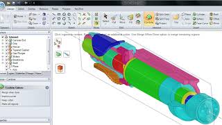 Intersect Group, Split solid and Combine ||Ansys SpaceClaim Tutorial #spaceclaim #ansys