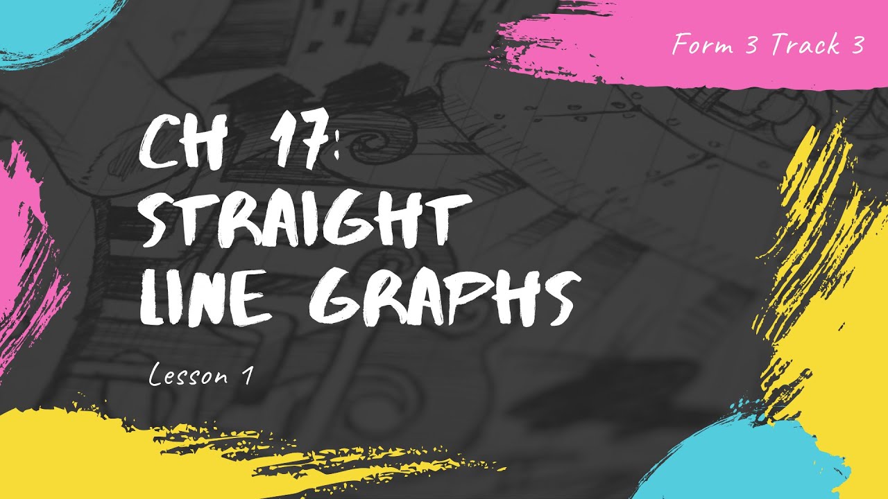 Straight Line Graphs (Lesson 1) Y9 T3 - YouTube