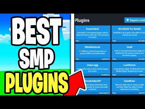 Top 5 BEST Plugins For Aternos SMP Servers!