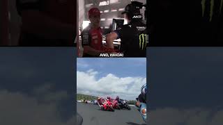 Marc Marquez apologised to Rins after the Sprint 🤝