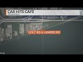 Springfield cafe temporarily closed Sunday morning after car drove through building