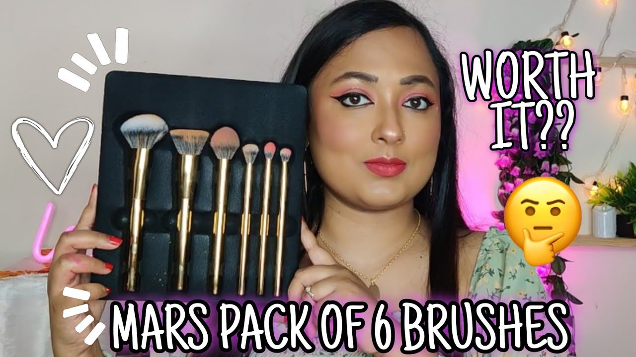 *New* Mars Cosmetics Makeup Brush Set // Affordable Mars Professional