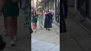 Gypsy Trio, Цыганское трио, встреча гостей у входа, Pikesville, Maryland Очи Черныя