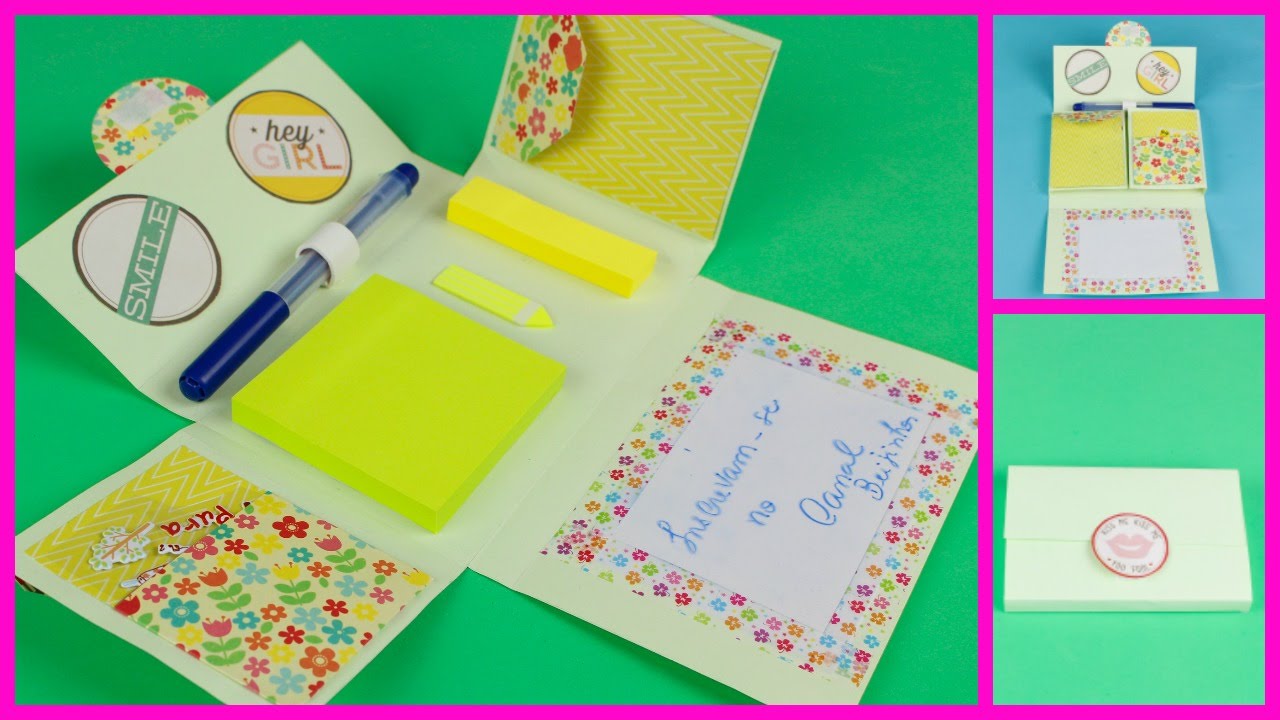 Porta Post it YouTube