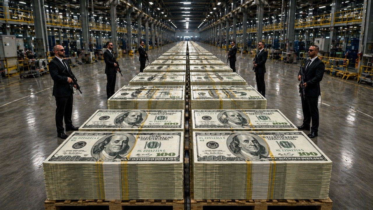 Inside the Secret Money Factory: How 100 Dollar Bills are Made - YouTube