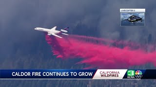 Caldor Fire Update Aug. 25, 2021