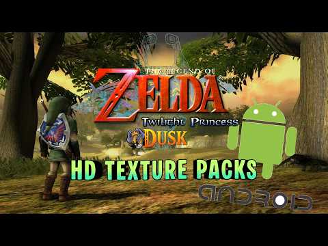 How to Add HD Texture Packs to Dusk (Twilight Princess Decomp) on Android!