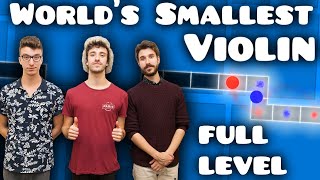 WORLD'S SMALLEST VIOLIN FULL LEVEL (A Dance of Fire and Ice) Resimi