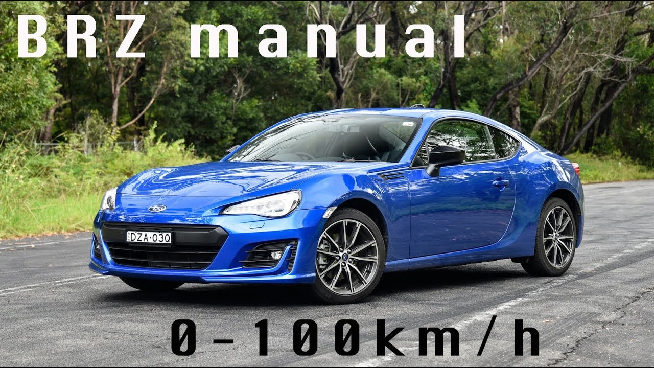 2019 Subaru BRZ 0-100km/h (manual)