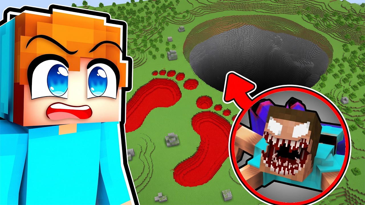 Jag Hittade Fotspår Av Dem Farligaste Minecraft Monstrena..