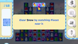 Christmas Swish: Perfect Match 3 puzzle game (Obstacle Snow) screenshot 4