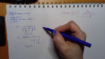 Dérivée fonction arcsin(f(x)) Ex1