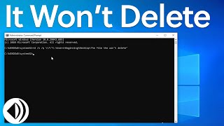 How to Delete 'The system cannot find the file specified' Error