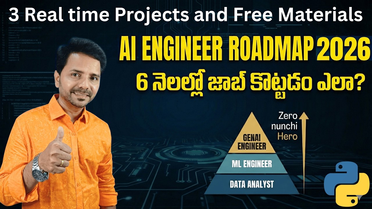 How to Get an AI Job as a Fresher in 2026 (Step-by-Step Roadmap) - YouTube