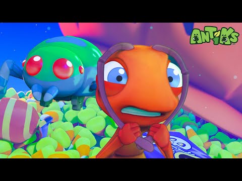 Sneaky Bugs and Silly Fun! 🐛 | ANTIKS | Moonbug Kids - Funny Cartoons and Animation