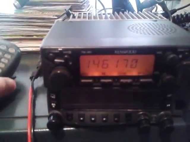 KENWOOD　アマチュア無線機　TM-261A 50W Kenwood TM 261A (5,10 e 50 Watts) - YouTube