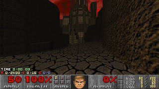 Doom II: Sunder - Map 10 (The Hags Finger) UV-Max in 28:46