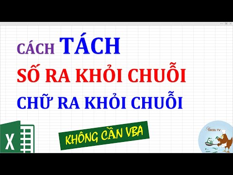 Video: Cách Tách Các Từ