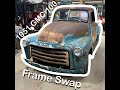 1951 gmc 100 frame swap kansas barn find farm truck