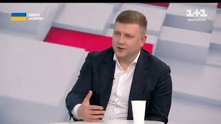 Віталій Коваль в ефірі @tsn. Національний марафон &quot;Єдині новини&quot;