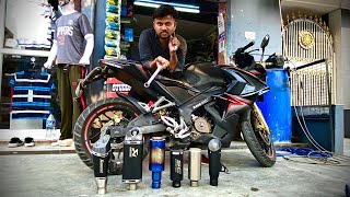 Pulsar 200RS exhaust change | Best exhaust for pulsar 200RS