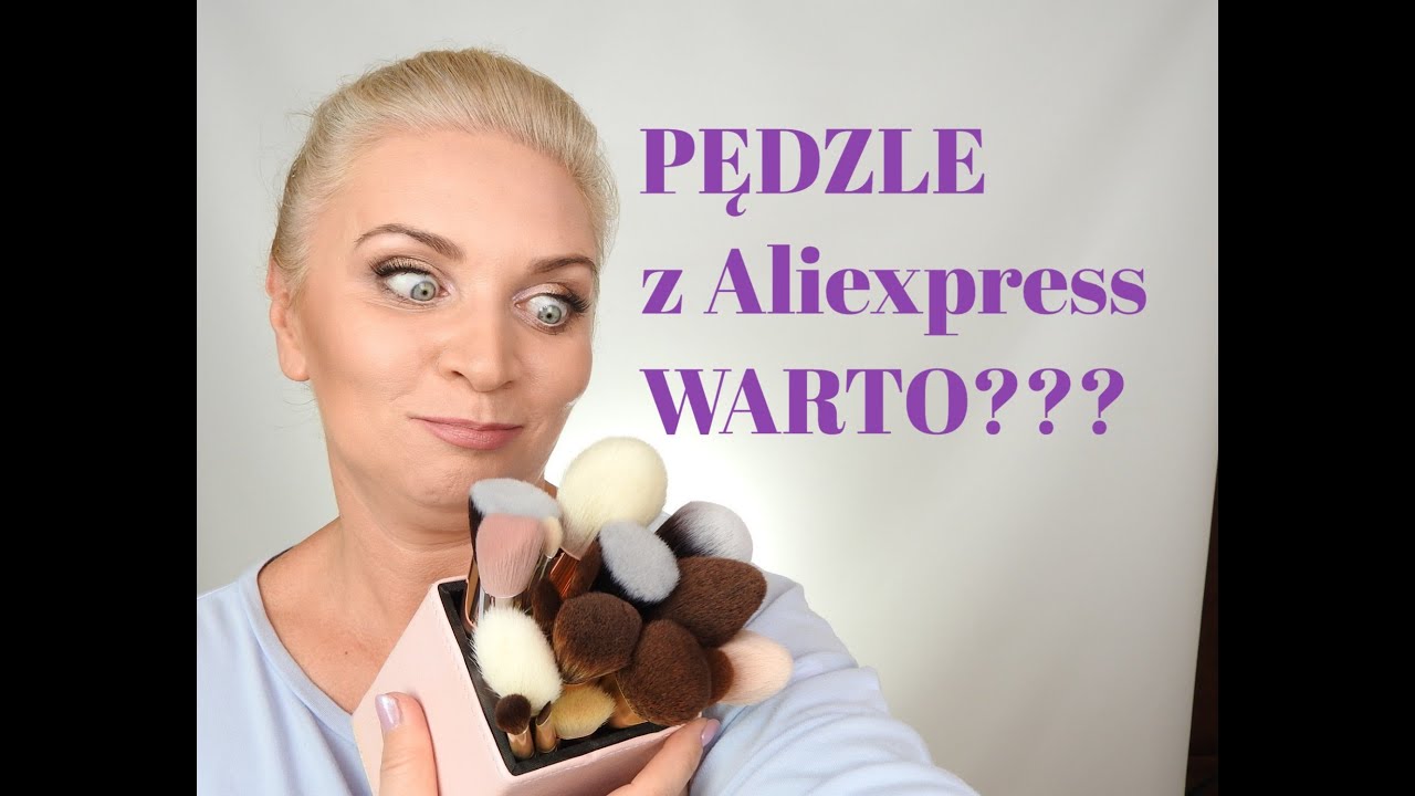 ALIEXPRESS które PĘDZLE warto kupić? PROMOCJA na Aliexpress