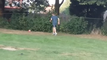 Bram in zijn natuurlijke habitat