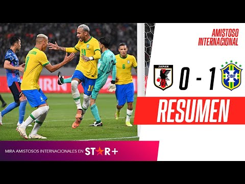 ¡GOL DE NEYMAR PARA LA VICTORIA DE LA CANARINHA! | Japón 0-1 Brasil | RESUMEN