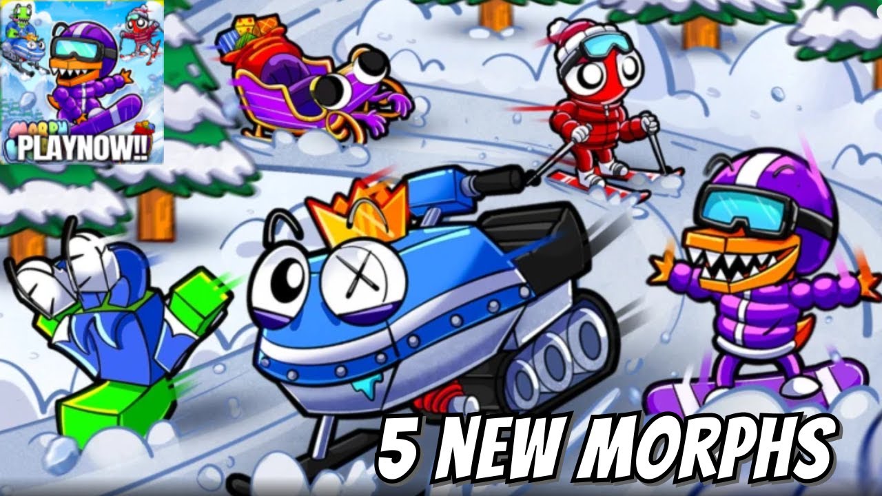 Morph World Winter Sports Update! 5 New Morphs❄️