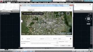 New Features In AutoCAD LT 2014:Geographic Location - Your Location And A Map From The Cloud