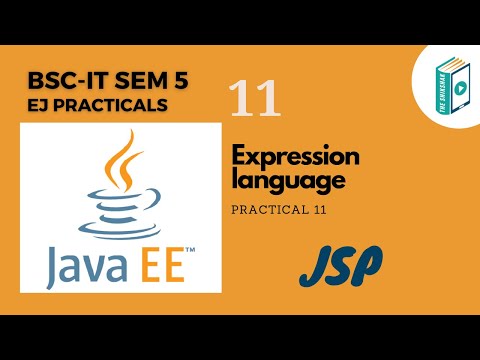 Enterprise Java Tutorial: Create a JSP page to demonstrate the use of Expression language.