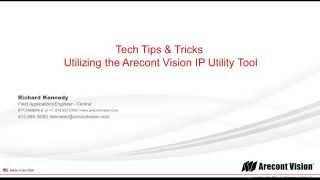 Tech Tips Utilizing The Av Ip Utility Tool Youtube