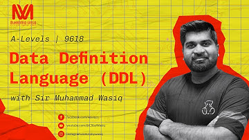 Data Definition Language (DDL) | SQL | RDBMS | 9618 | A Level | By Sir Wasiq