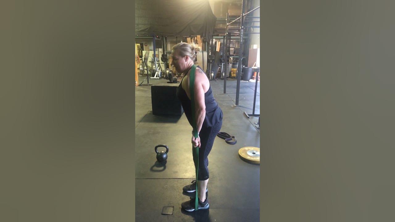 CrossFit Proper Banded Good Mornings YouTube