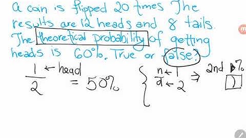 Probability: Theoretical Vs. Experimental Probability