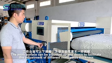 XDB-9W Automatic mattress  roll-packing machine