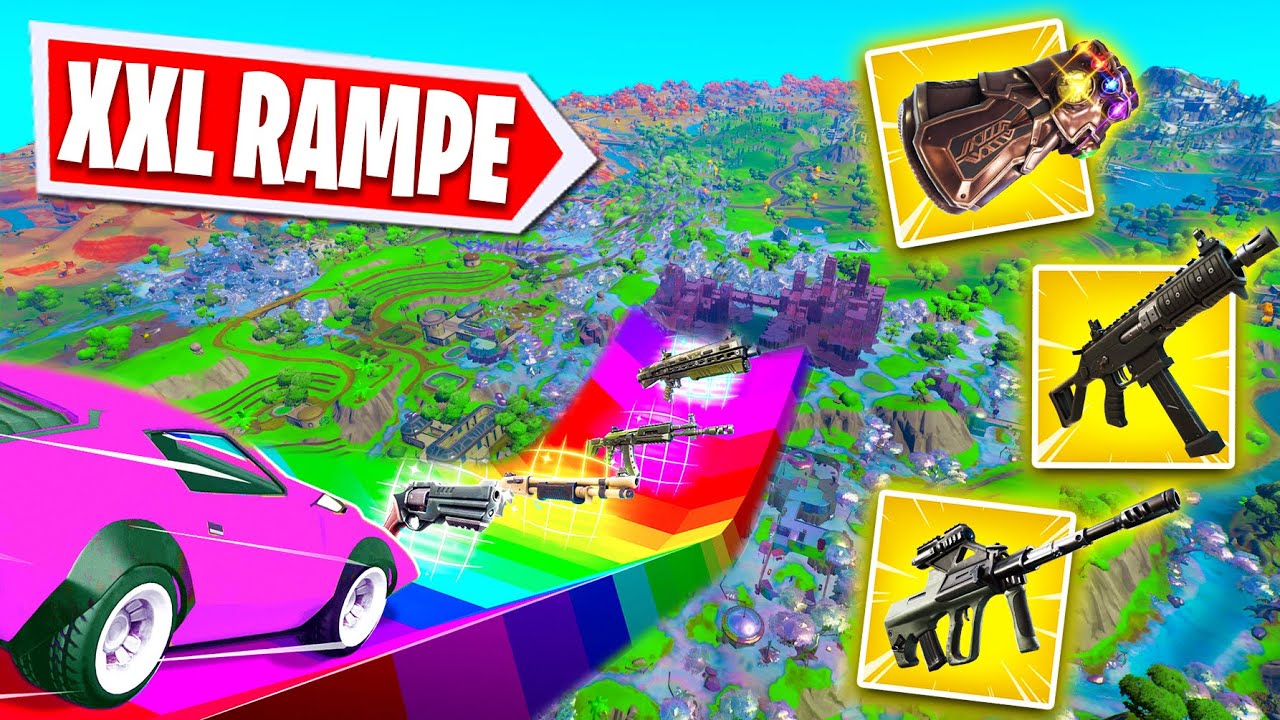 *XXL* RAMPE in Fortnite um GOLDENEN LOOT gegen @Odumanpique