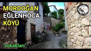 Mordoğan Eğlenhoca Köyü Sokakları