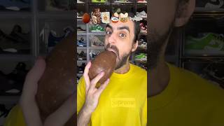 Food Asmr Eating A Giant Chocolate Egg 