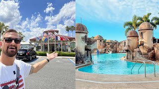 Walt Disney World Caribbean Beach Resort Updated Tour 2023! | Hotel Grounds, Amenities \& Pools!