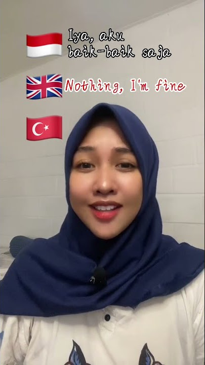 Sedikit kosakata Turkish 🤭 #english #turkish #indonesia #education #fyp #shorts